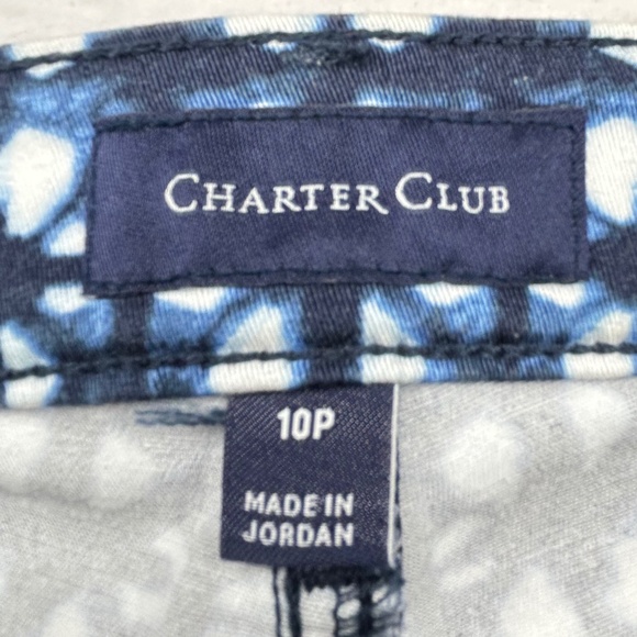 Charter Club Women's Petite Tummy-Control Bristol Capri Jeans Size 10P Mid-rise - Picture 6 of 16